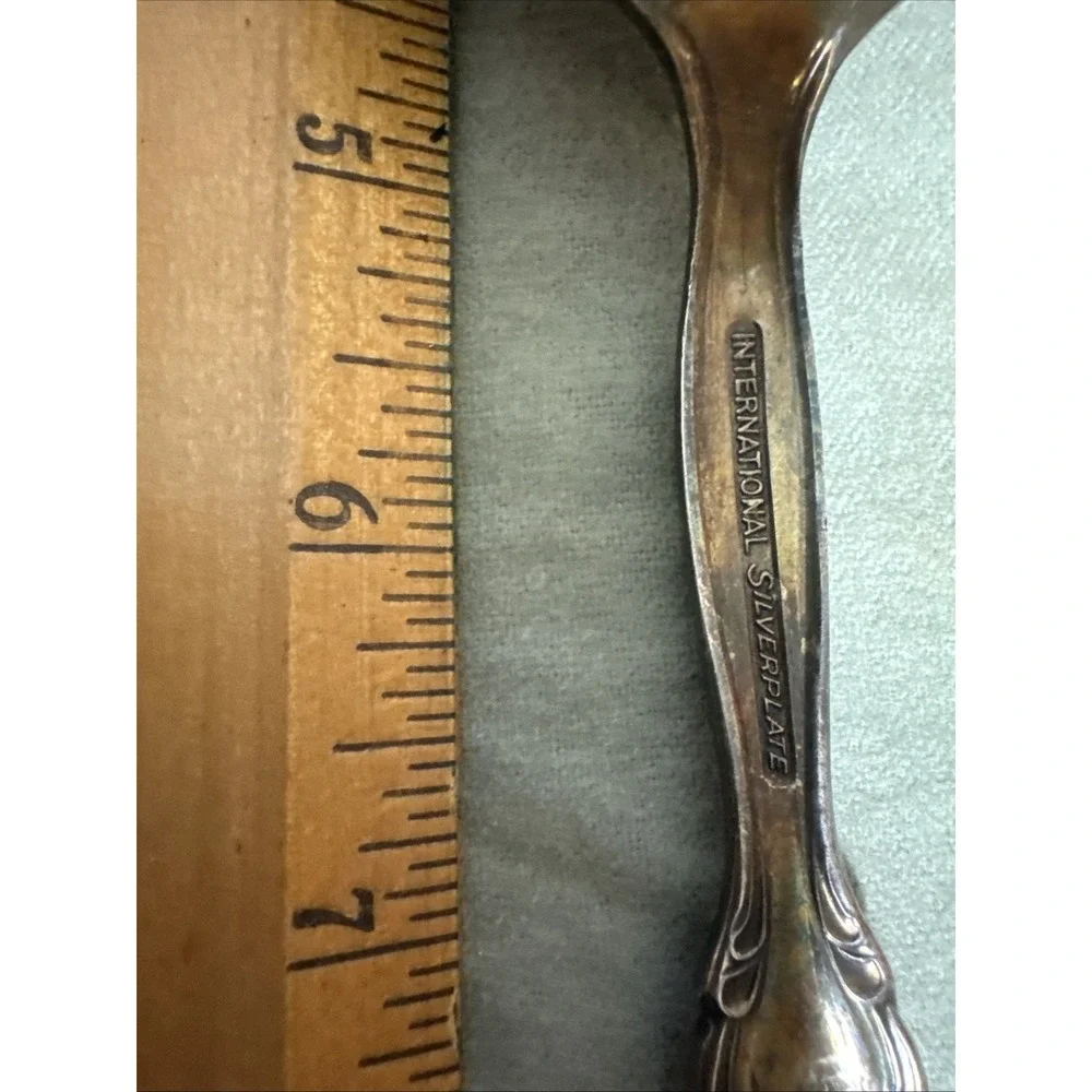 INTERNATIONAL‎ Interlude Silverplate 1971 2 Pc Set Silverware Serving Utensils